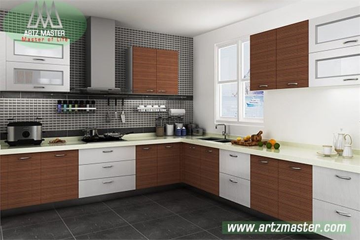 High Pressure Laminated Kitchen Cainet