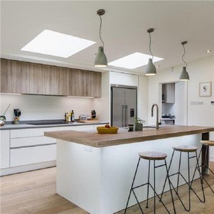 Melamine Faced Kitchen Cabinet